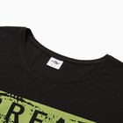 Футболка мужская "BREAK THE RULES" цвет черный, размер 54 - фото 24556636