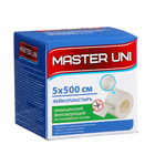 MASTER UNI лейкопластырь медицинский фиксирующий на полимерной основе, см: 5×500 - Фото 3
