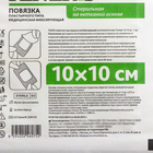 Лейкопластырь Teneris, фиксирующий на нетканой основе, 10×10 см (комплект 2 шт) - фото 24503811