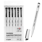 Ручка капиллярная для черчения и графики Гамма "Студия" линер 0.6 мм, чёрный, цена за 1 штуку - фото 24463918