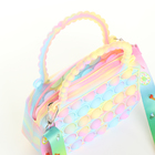 Сумка детская для девочки на молнии «Выбражулька», pop it, цвет разноцветный - фото 24536623