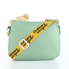 Сумка детская для девочки на молнии «Выбражулька», цвет зелёный - фото 24556671