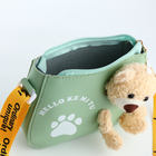 Сумка детская для девочки на молнии «Выбражулька», цвет зелёный - фото 24556672