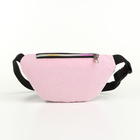 Сумка поясная детская на молнии «Выбражулька», розовая - Фото 3