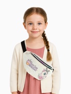 Сумка поясная детская на молнии «Выбражулька», молочная - Фото 1