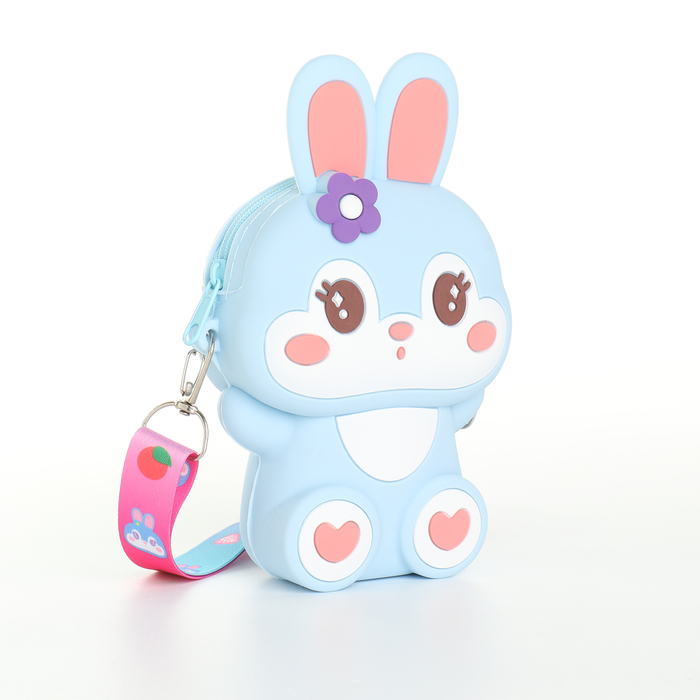 

Сумка детская для девочки на молнии, «Выбражулька», цвет голубой