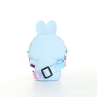 Сумка детская для девочки на молнии, «Выбражулька», цвет голубой - фото 24528616