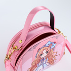 Сумка детская для девочки на молнии «Выбражулька», цвет розовый - фото 24536696