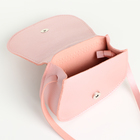 Сумка детская для девочки на клапане «Выбражулька», цвет розовый - фото 24528659