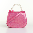 Сумка детская для девочки на клапане, «Выбражулька», цвет малиновый - фото 24528703