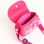 Сумка детская на клапане, цвет малиновый - фото 24528713