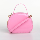 Сумка детская на молнии, цвет розовый - фото 24503948