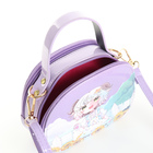 Сумка детская для девочки на молнии «Выбражулька», цвет сиреневый - фото 24536742