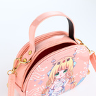 Сумка детская для девочки на молнии, цвет коралловый - фото 24536751