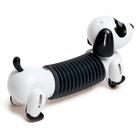 Робот собака «Такса» ZHORYA, на пульте управления, интерактивный: звук, свет, на аккумуляторе, на русском языке, уценка - Фото 3