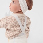 Колготки на подтяжках Крошка Я 86-92 см, белый - фото 807805975