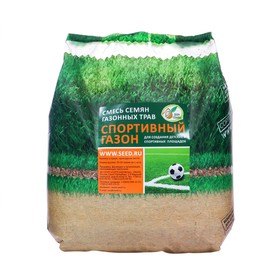 Семена газонной травы "Зеленый уголок","Спортивный", 1,5 кг