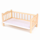 Кукольное постельное «Олени, Ёжики», х/б: простынь, одеяло 46 × 36 см, подушка 23 × 17 см - Фото 3