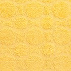 Полотенце махровое жаккард Opticum, размер 50х90 см, 360 гр/м2, цвет желтый - Фото 2