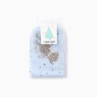 Полотенце махровое "Еловая шишка" 30х60 см, 100% хлопок, 340 г/м2 10569737