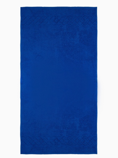 Полотенце махровое Plait 70×130 см, цвет синий