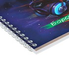 Альбом для рисования А4, 32 листа на гребне "Барсик", обложка мелованный картон, 100г/м2, МИКС - фото 24528869