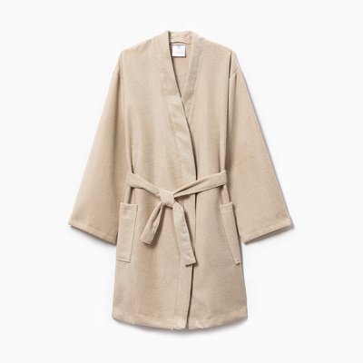 Халат женский «Этель», размер 46-48, бежевый