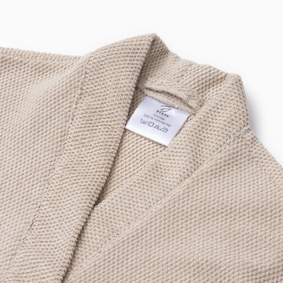 Халат женский «Этель», размер 46-48, бежевый