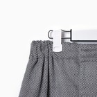 Полотенце для бани Этель, цв. серый, муж. килт 75х150 см, 100% полиэстер, 300 г/м2 - Фото 2