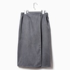 Полотенце - парео банное «Этель», 75×150 см, серое - Фото 7