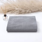 Полотенце банное «Этель», 55×90 см, серое - Фото 1