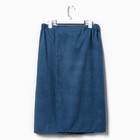 Полотенце - килт для бани «Этель», 75×150 см, синее - Фото 1