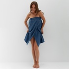 Полотенце - парео «Этель», 75×150 см, синее - Фото 5