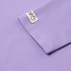 Футболка детская с длинным рукавом KAFTAN, размер 32 (110-116 см), сиреневая - фото 25402736