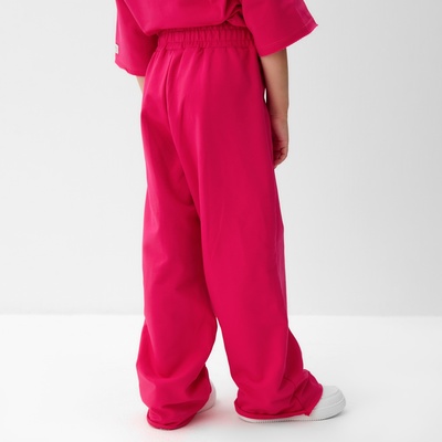 Брюки детские KAFTAN, размер 30 (98-104 см), розовые