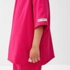 Футболка для девочки KAFTAN: Dream big Dream big, розовая, размер 30, рост 98 - 104 см - Фото 5