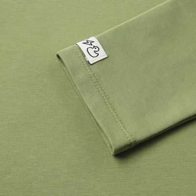 Футболка детская с длинным рукавом KAFTAN, размер 30 (98-104 см), хаки