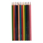 Набор: карандаши трёхгранные 12 цветов, 1 мини чернографитный, Maped Color Peps, точилка, ластик, пластиковый пенал, микс - Фото 3