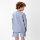 Футболка детская с дл.рукавом KAFTAN, р. 30 (98-104 см), серый - Фото 5