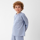 Футболка детская с дл.рукавом  KAFTAN, р. 36 (134-140 см), серый - Фото 4