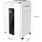 Шредер Deli ET053 белый с автоподачей (секр.P-4) фрагменты 16лист. 23лтр. - фото 51583222