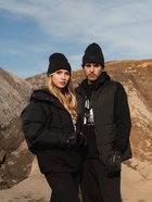 Шапка с отворотом РОСКОСМОС х ONLYTOP, р. 56-58, чёрная - Фото 10