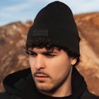 Шапка с отворотом РОСКОСМОС х ONLYTOP, р. 56-58, чёрная - Фото 6