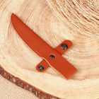 Ножны - чехол для ножа кожаный, под лезвие до 9 х 2.5 см, коричневый - Фото 3
