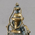 Подсвечник металл "Султан" состаренное золото с патиной 32х17х77 см - фото 24491097