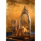 Подсвечник металл "Султан" состаренное золото с патиной 32х17х77 см - фото 24556860