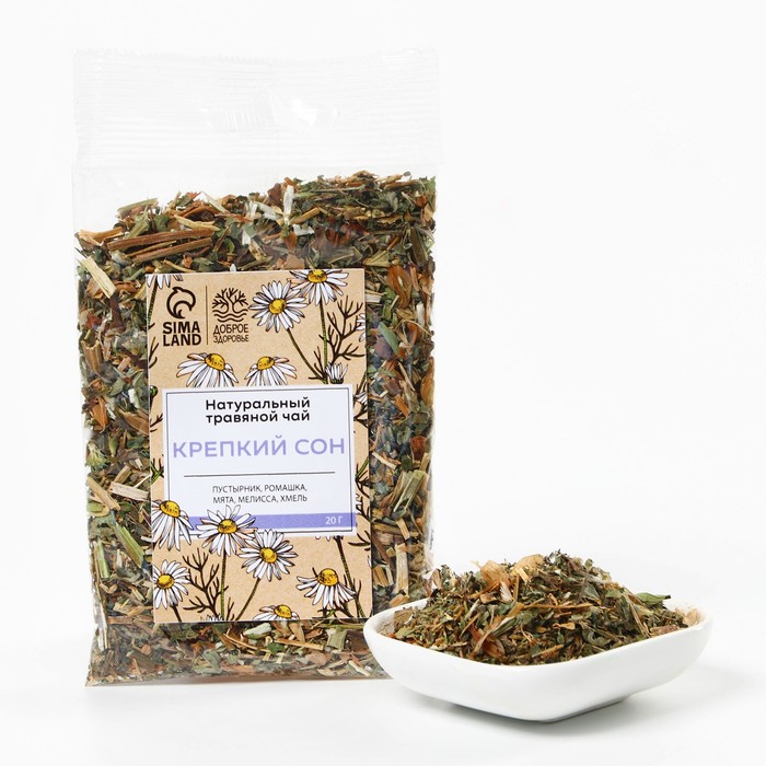 Чай травяной «Крепкий сон» , 20 г. - Фото 1