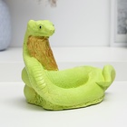 Фигура "Змея на ветке" салатовая, 16х20см - фото 4465173