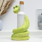 Копилка "Змея с бутылкой" зеленая, 30см - Фото 2