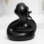 Копилка "Змея с подковой" черная, 17см - фото 24556907